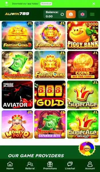 Aliwin786 game app