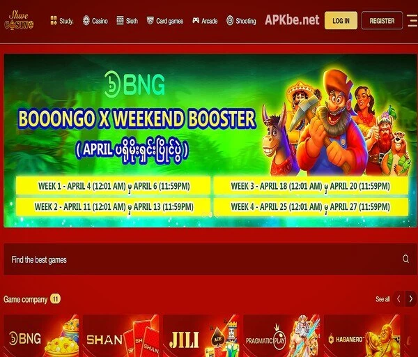 Shwe Casino casino platform