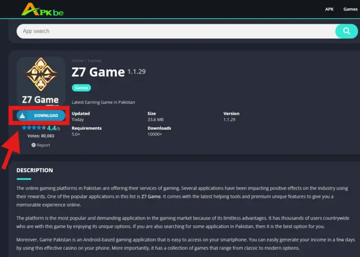 Z7 Game Download